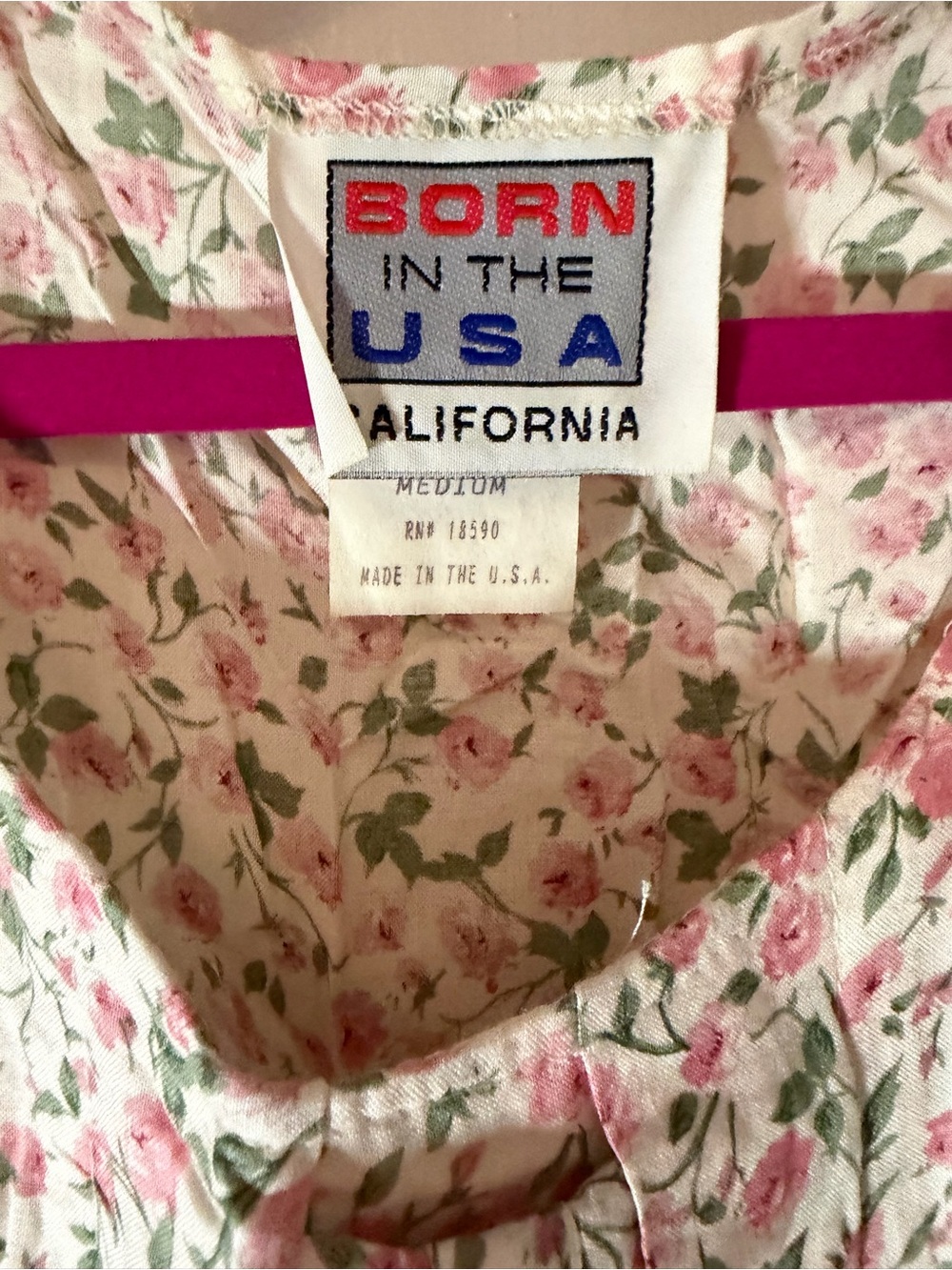 Floral Tie-Waist Maxi Dress - Pink - Picture 8 of 8